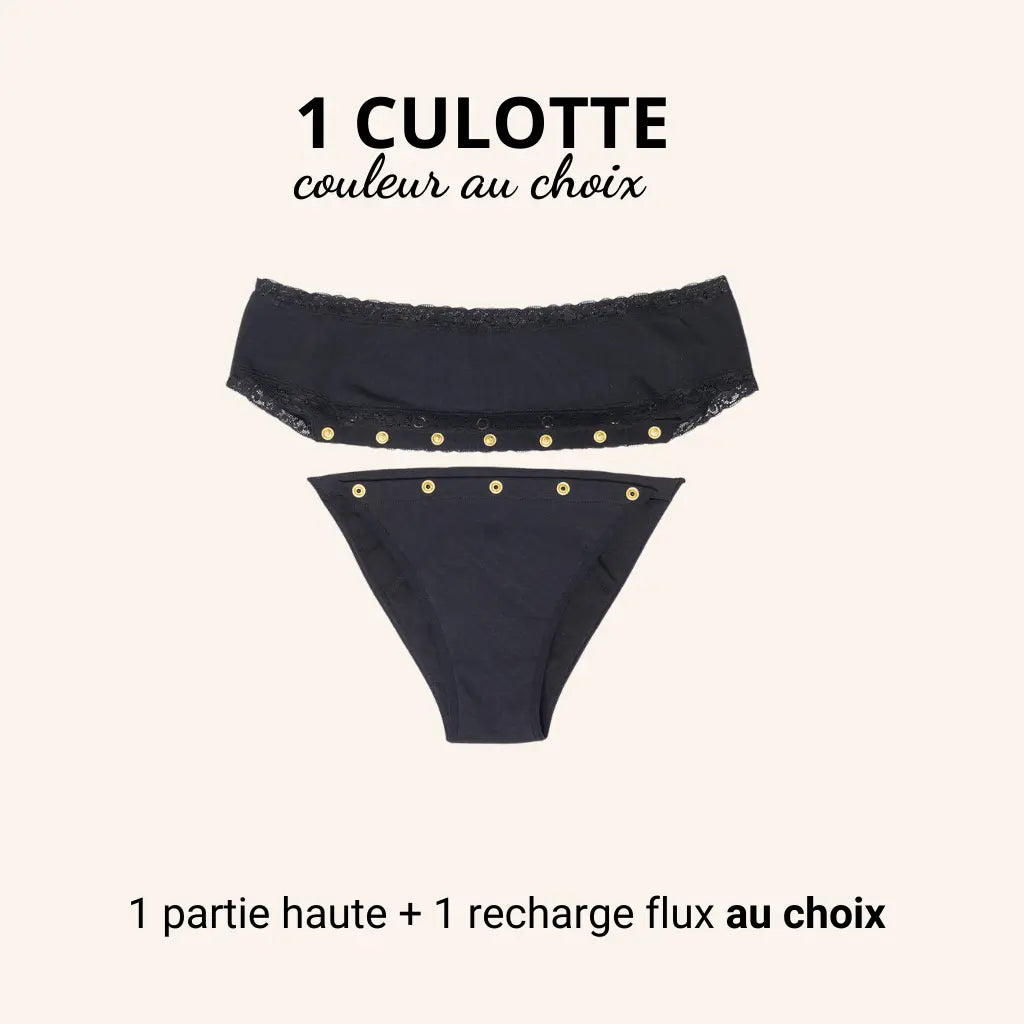 Culotte Menstruelle My Joy – Recharges Lavables & Détachables | Flux  Abondant