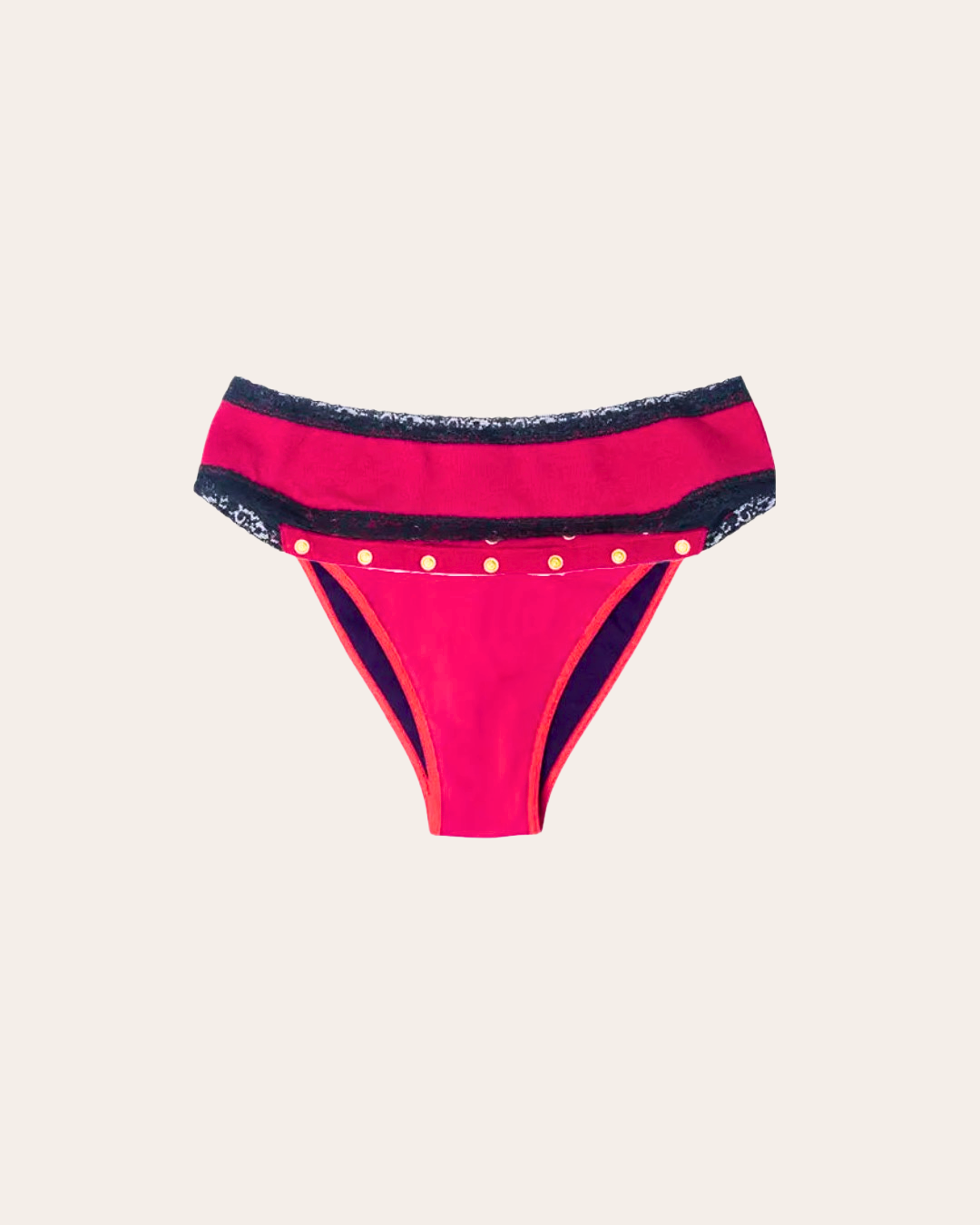 Culotte menstruelle avec recharge absorbante détachable