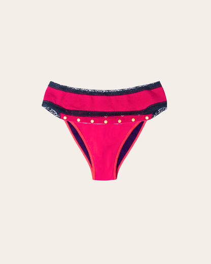 Culotte menstruelle avec recharge absorbante détachable